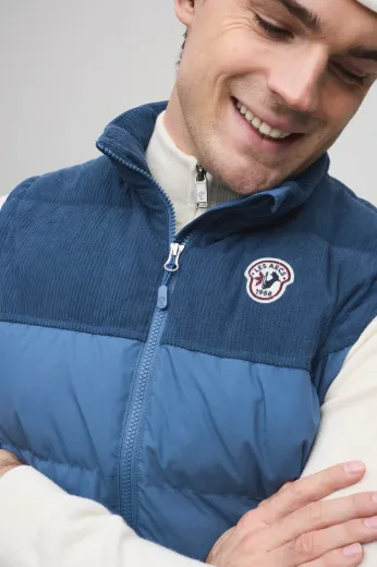 Bilde av Les Arcs Andray cord vest M  Blue